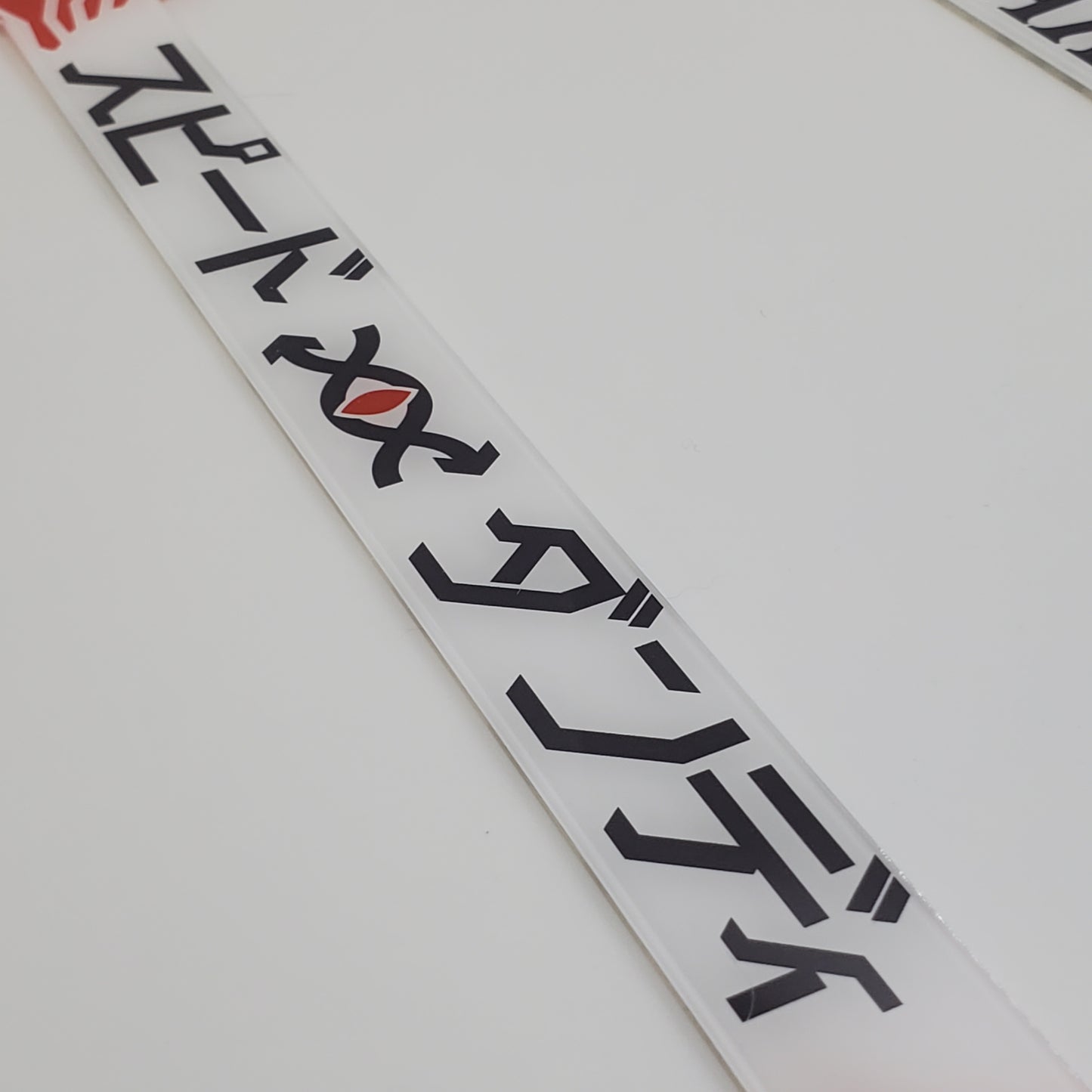 Speed Dandy Plate Frame (White)