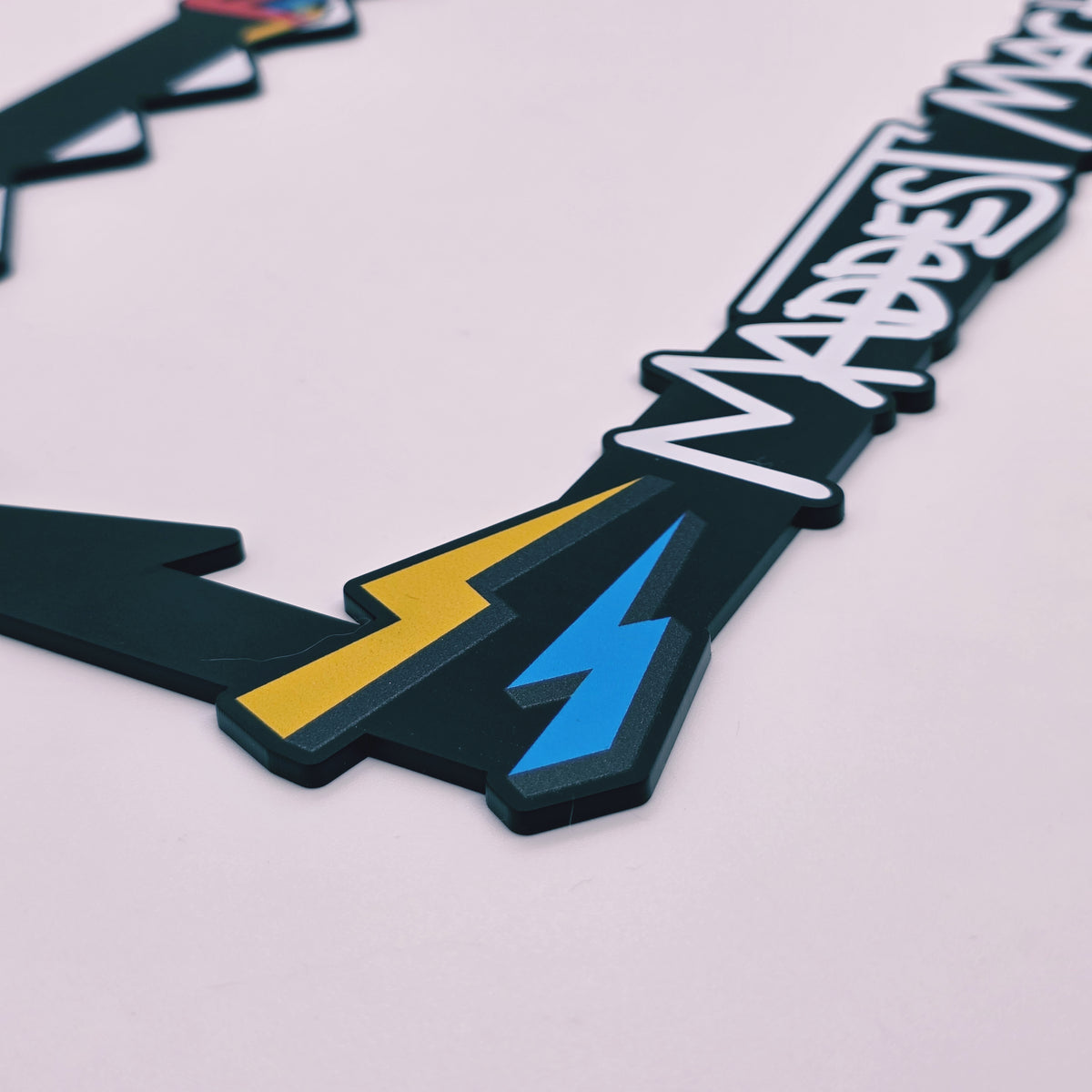 Maddest Machine Plate Frame (Black)