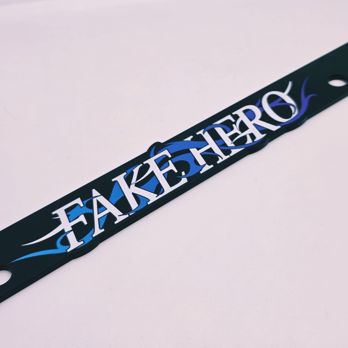 Don't Chase The World Plate Frame (Black)