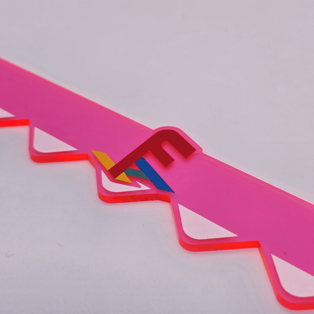 Maddest Machine Plate Frame (Fluorescent Pink)